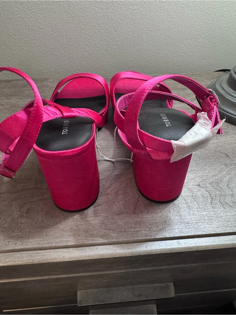 torrid Hot Pink Platform Sandals